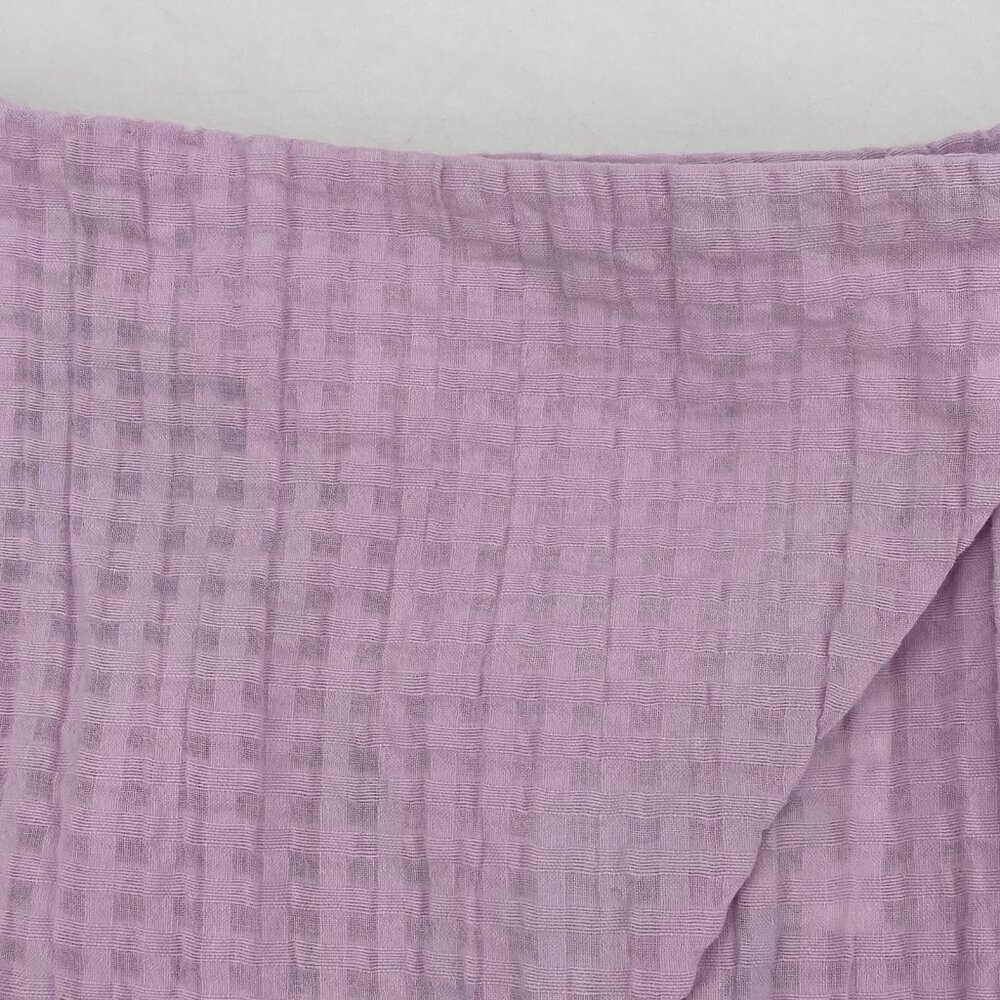 Free-est Size M Check Wrap Around Shorts Pink/Rose Free People High Rise - Picture 9 of 16
